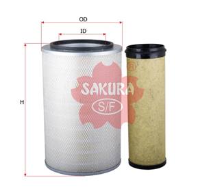 Sakura Filter  A-6804-S EP310/P- ES310/P